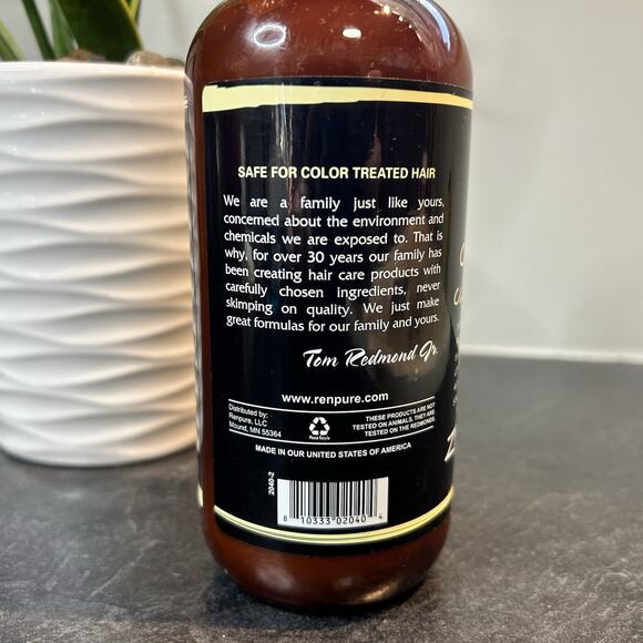 NEW Renpure‎ Coconut Creme COWASH CLEANSING CONDITIONER 16 oz RETIRED - Picture 5 of 6